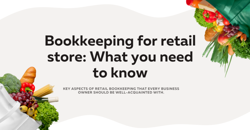 bookkeeping for retail store